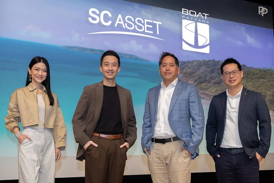 SC Asset partners with Phuket's luxury real estate giant, "Boat Pattana," to enter the Phuket market with a total investment value of over 8 billion THB within 3 years